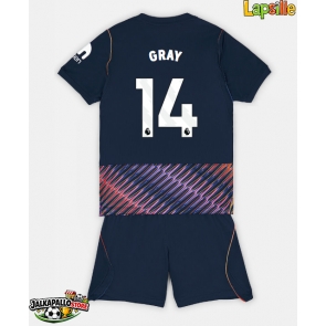Tottenham Hotspur Archie Gray #14 Vieraspaita Lapsille 2026-27 Lyhythihainen (+ shortsit)